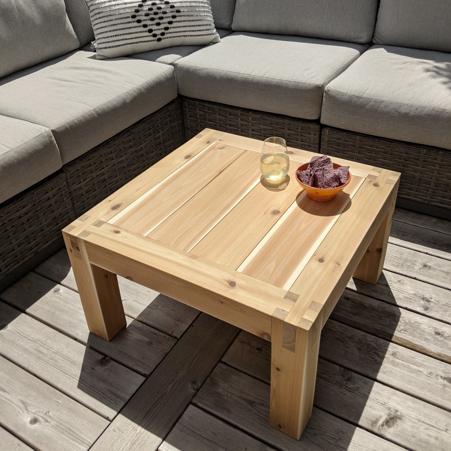 Castle Joint Coffee Table | Build Plans