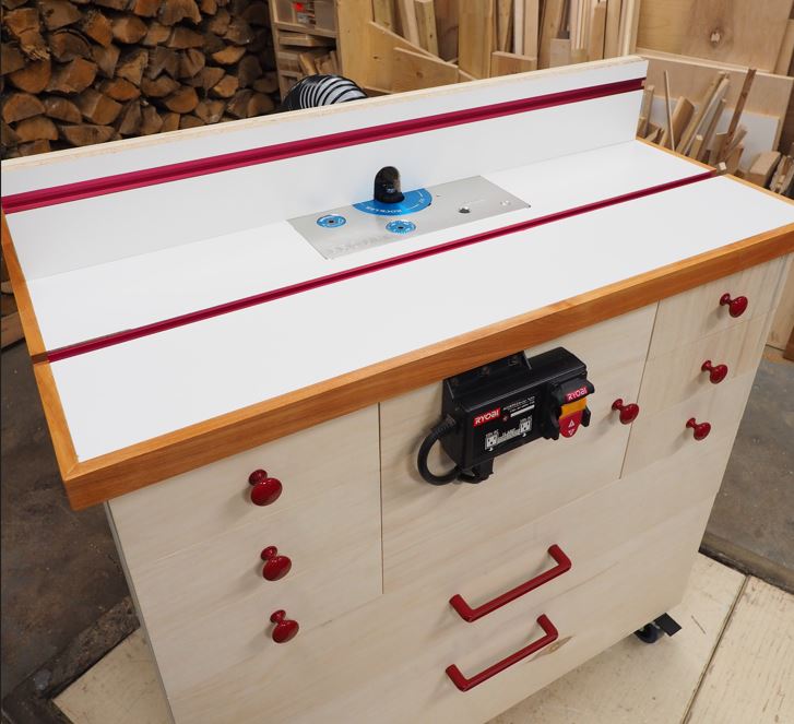 Router Table and Cabinet | Build Plans