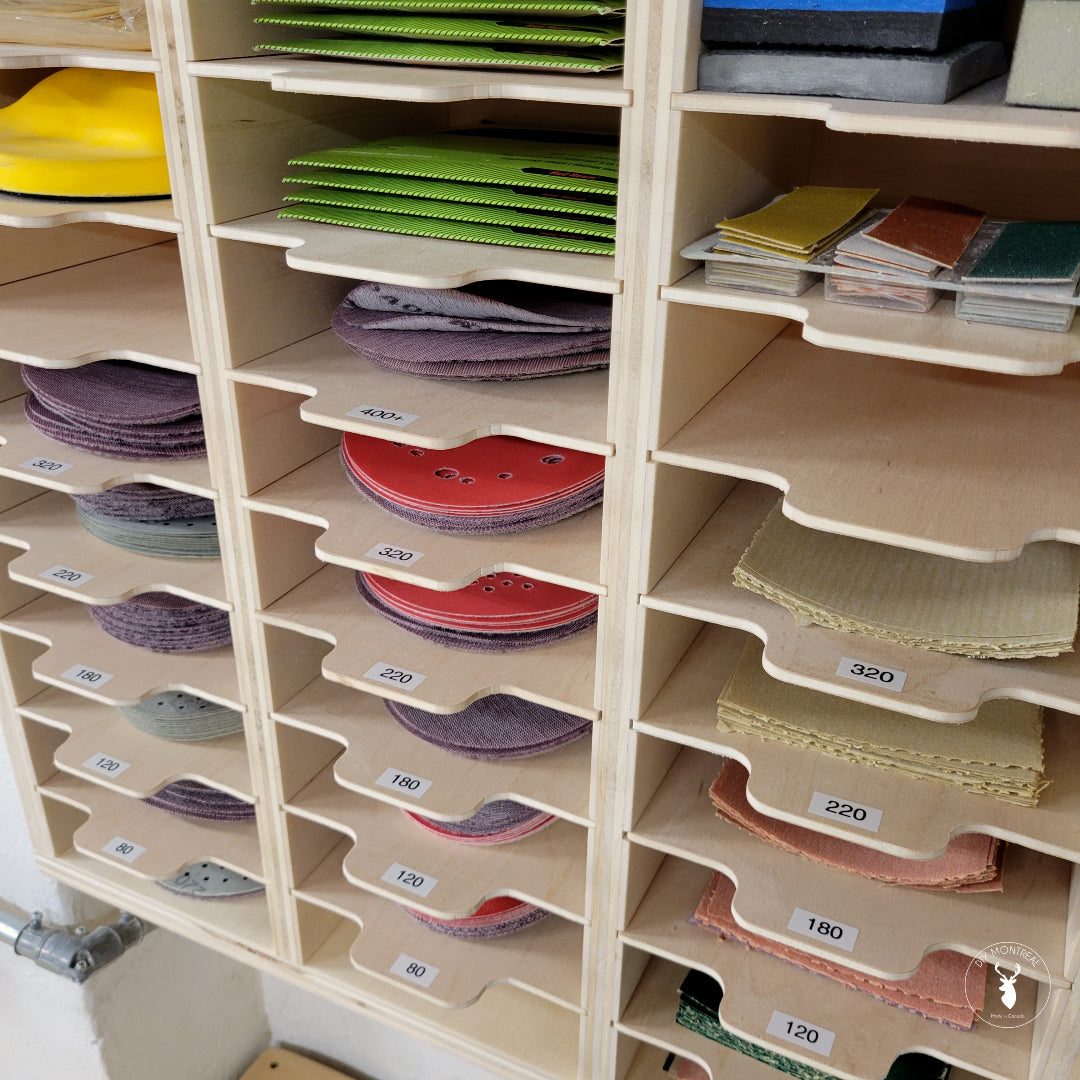 Sandpaper Storage Cabinet | Build Plans