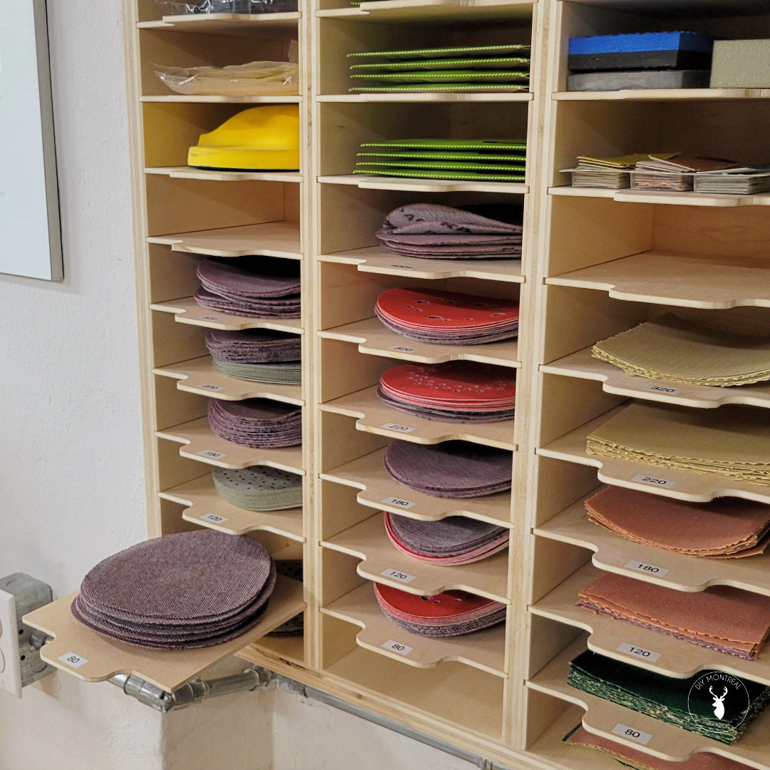 Sandpaper Storage Cabinet | Build Plans