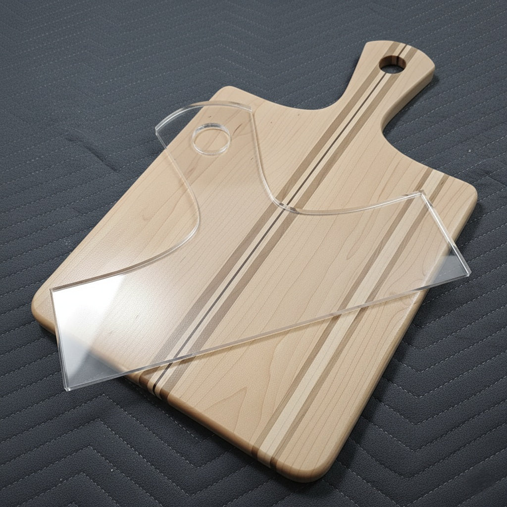Charcuterie Board Handle Template | Acrylic Router Template