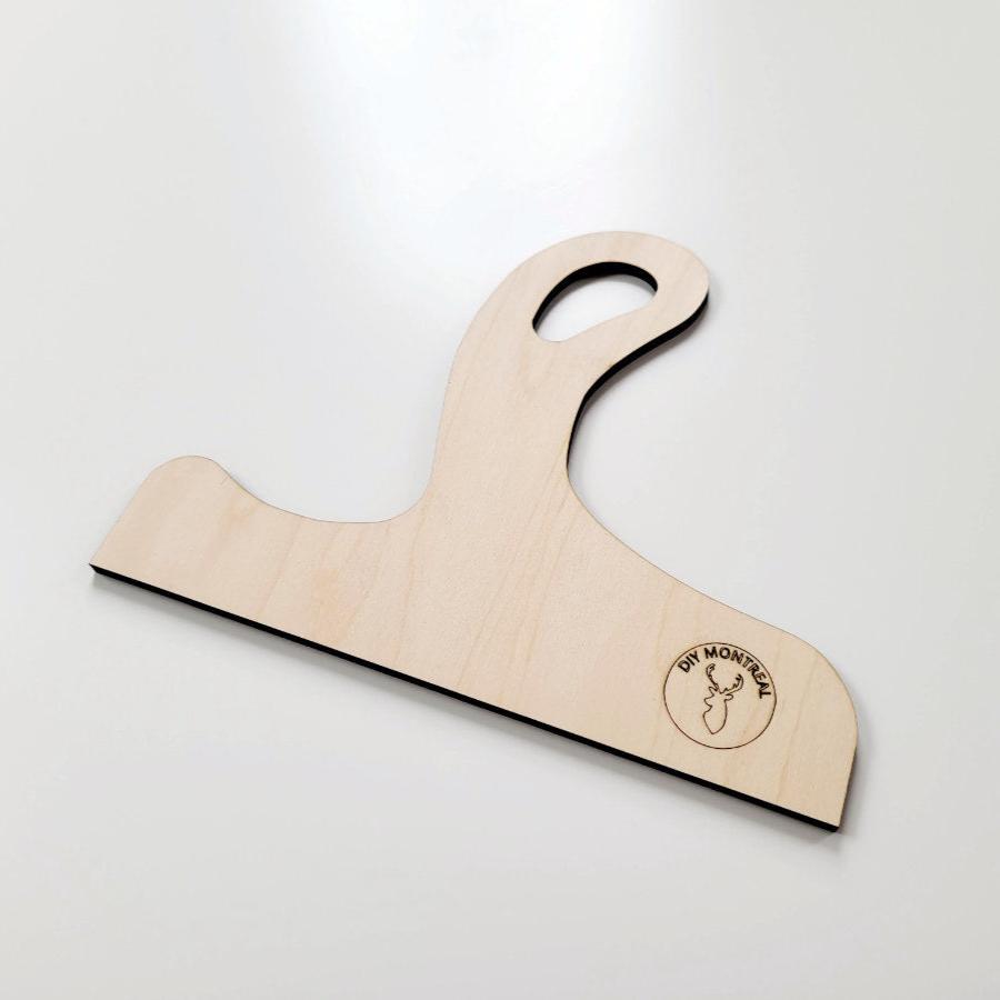 'Wave' Charcuterie Board Handle Router Template