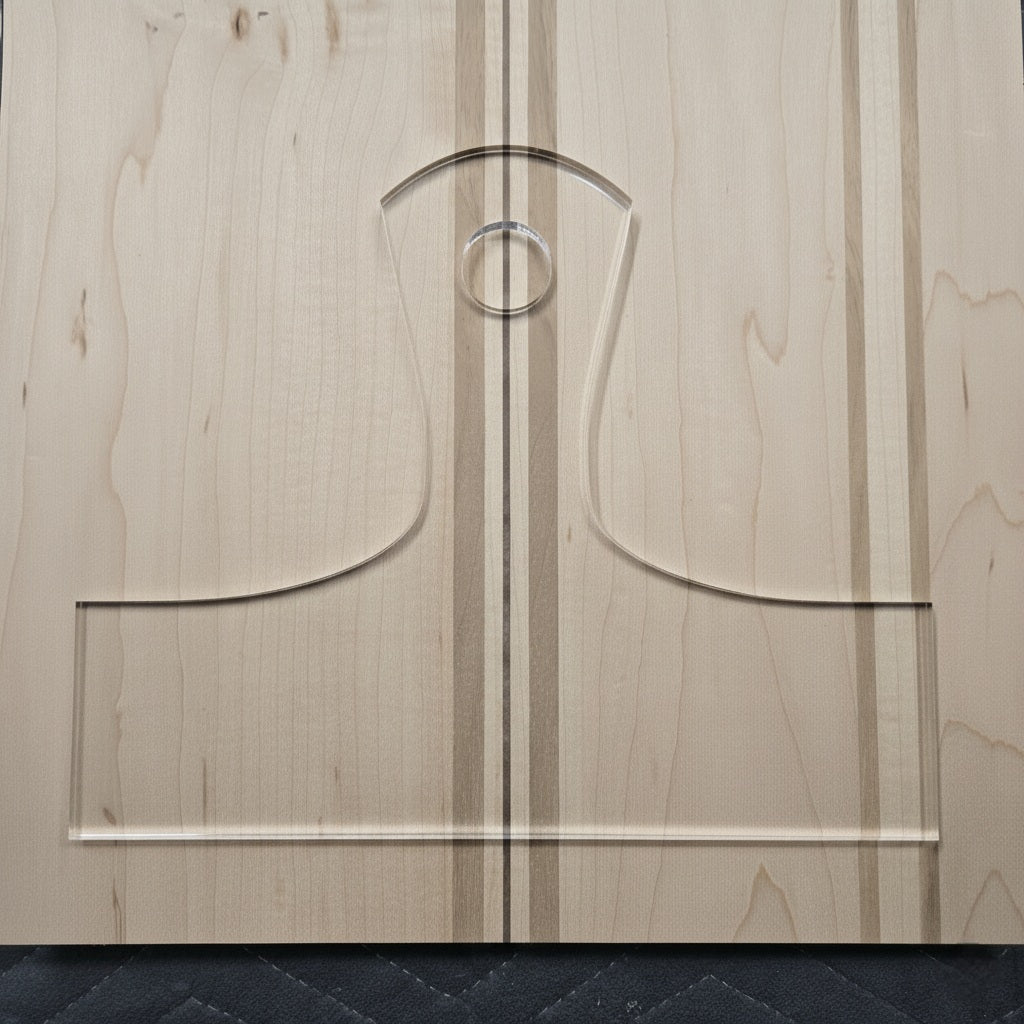 Charcuterie Board Handle Template | Acrylic Router Template