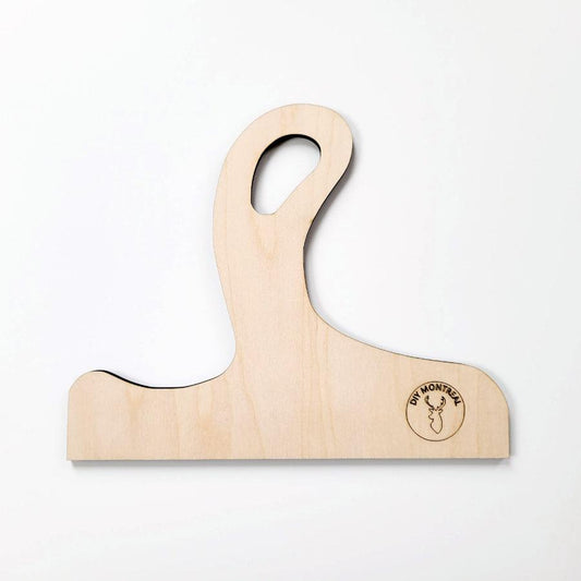 'Wave' Charcuterie Board Handle Router Template