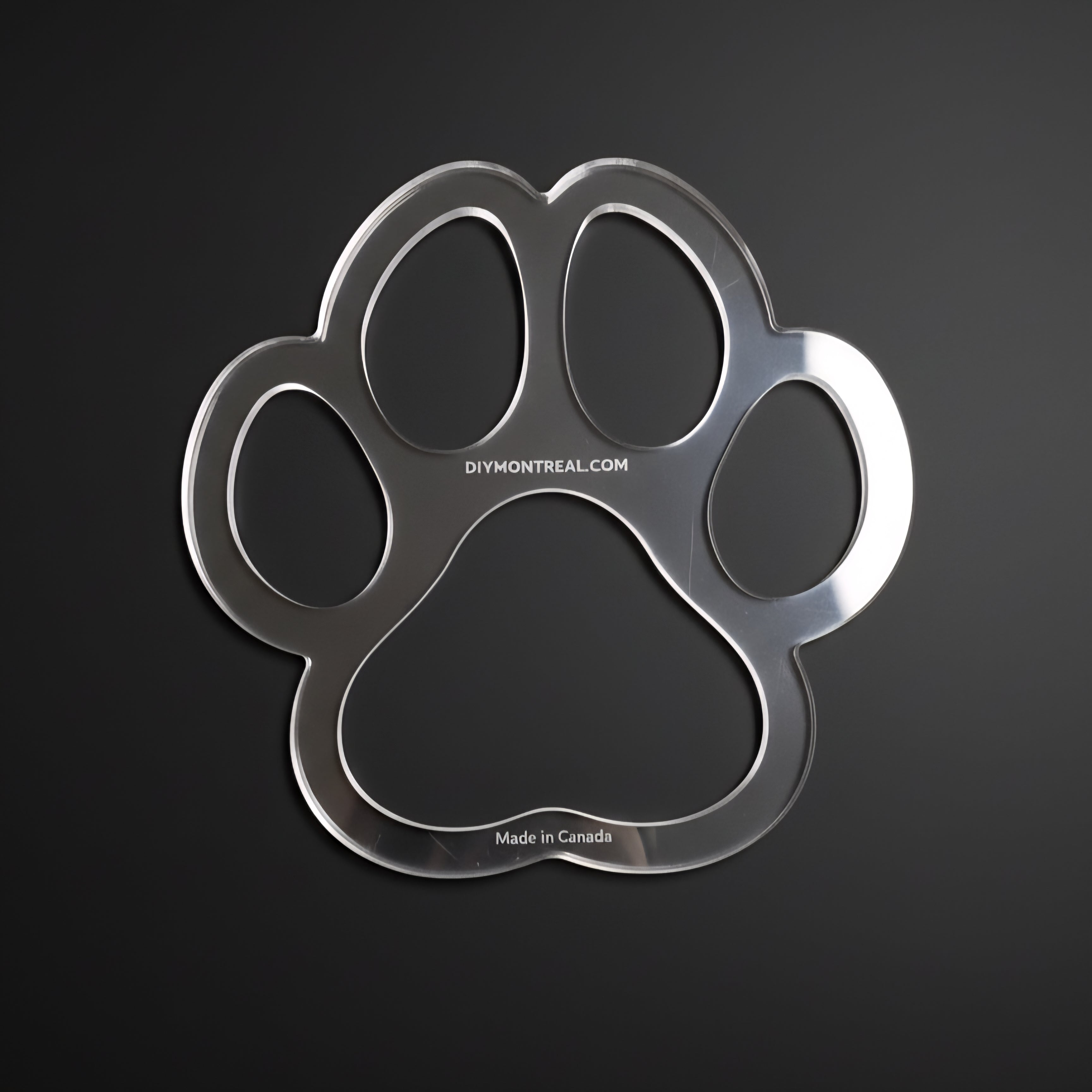 Dog Paw Router Template | Woodworking | Acrylic Router Template – DIY ...