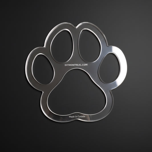 Dog Paw Router Template | Woodworking | Acrylic Router Template