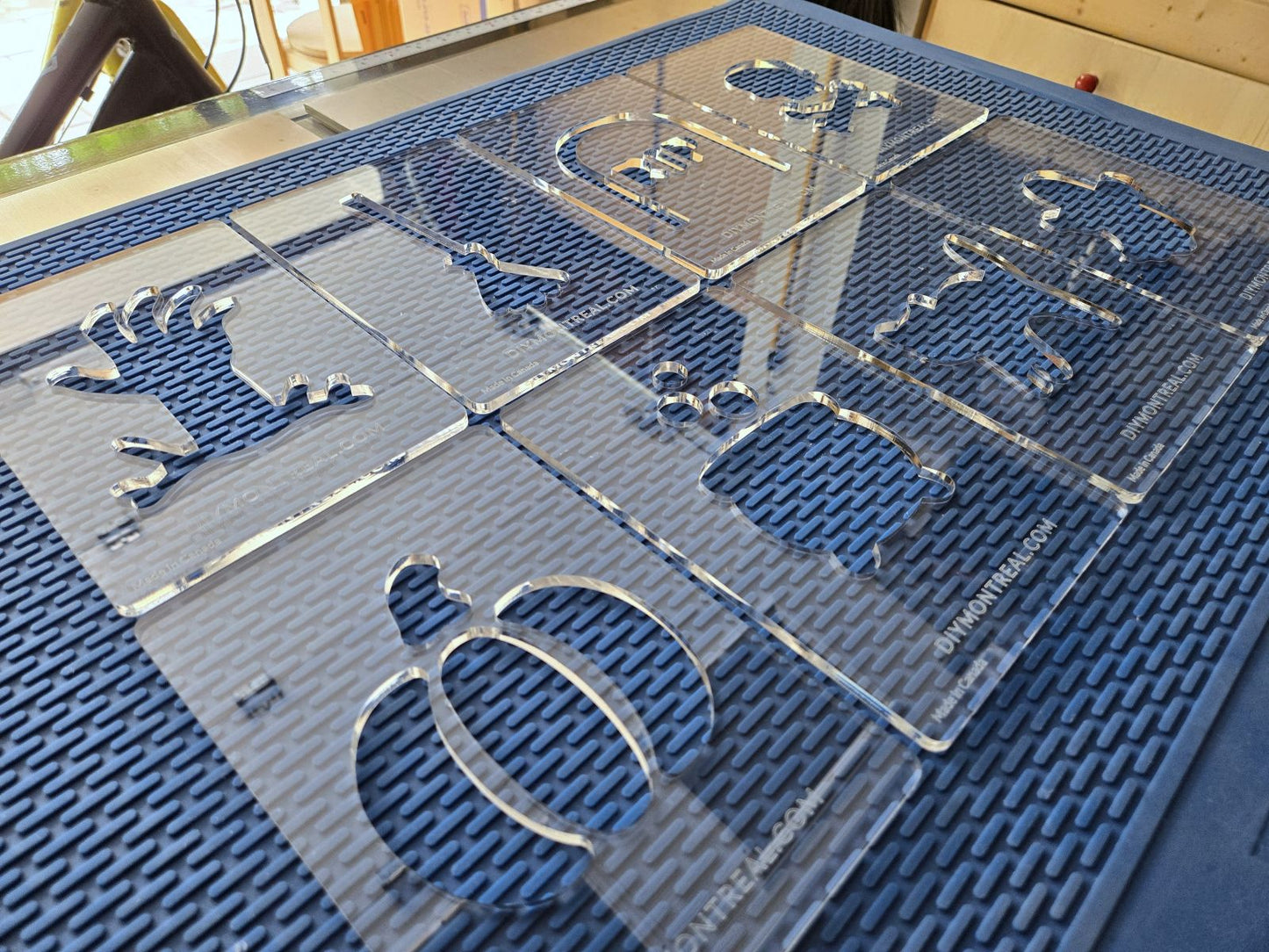 Halloween Router Templates | Woodworking | Acrylic Router Templates