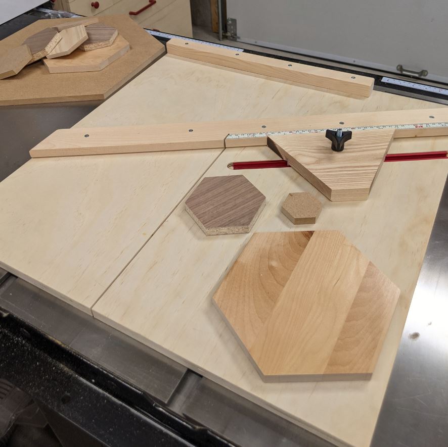 Hexagon Cutting Jig | Build Plans