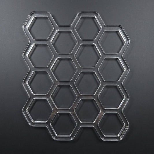 Honeycomb Router Template | Woodworking | Acrylic Router Template
