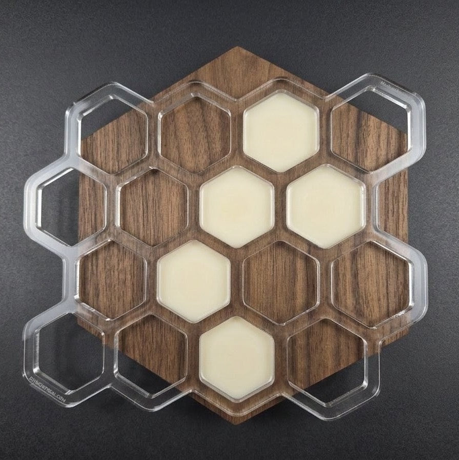 Honeycomb Router Template | Woodworking | Acrylic Router Template