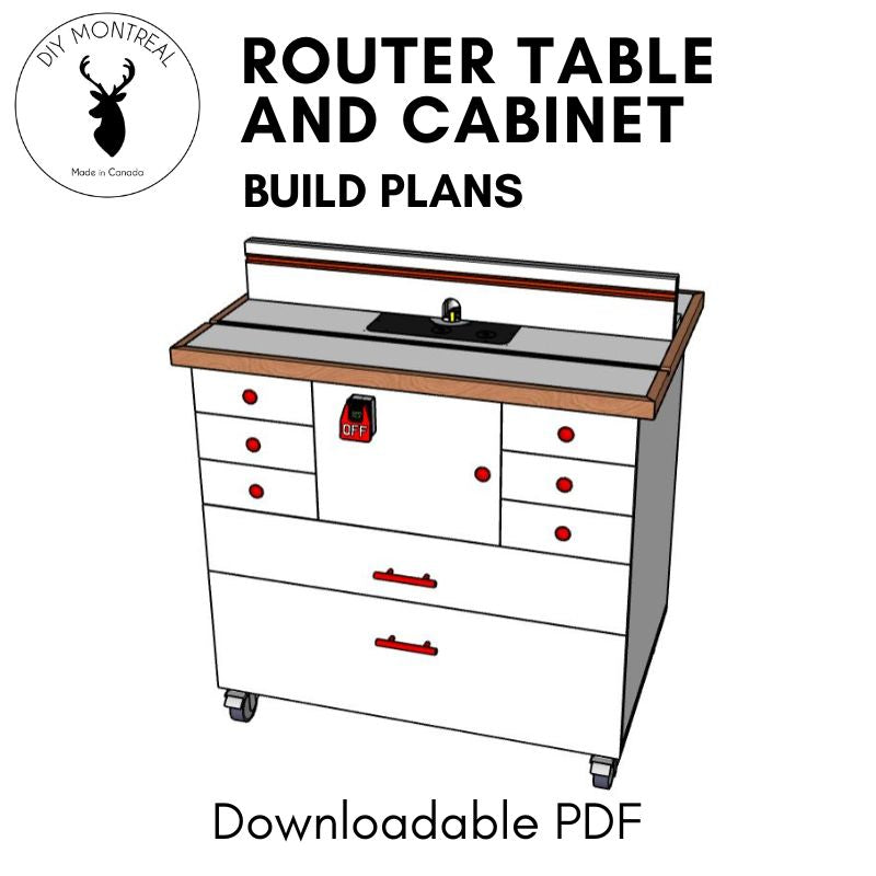 Router Table and Cabinet | Build Plans