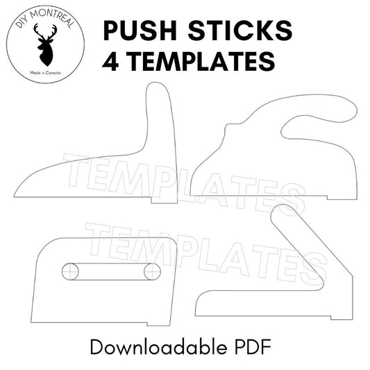 Push Sticks | 4 Designs | Printable Templates