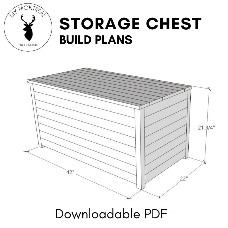 Wooden Storage Chest | Build Plans