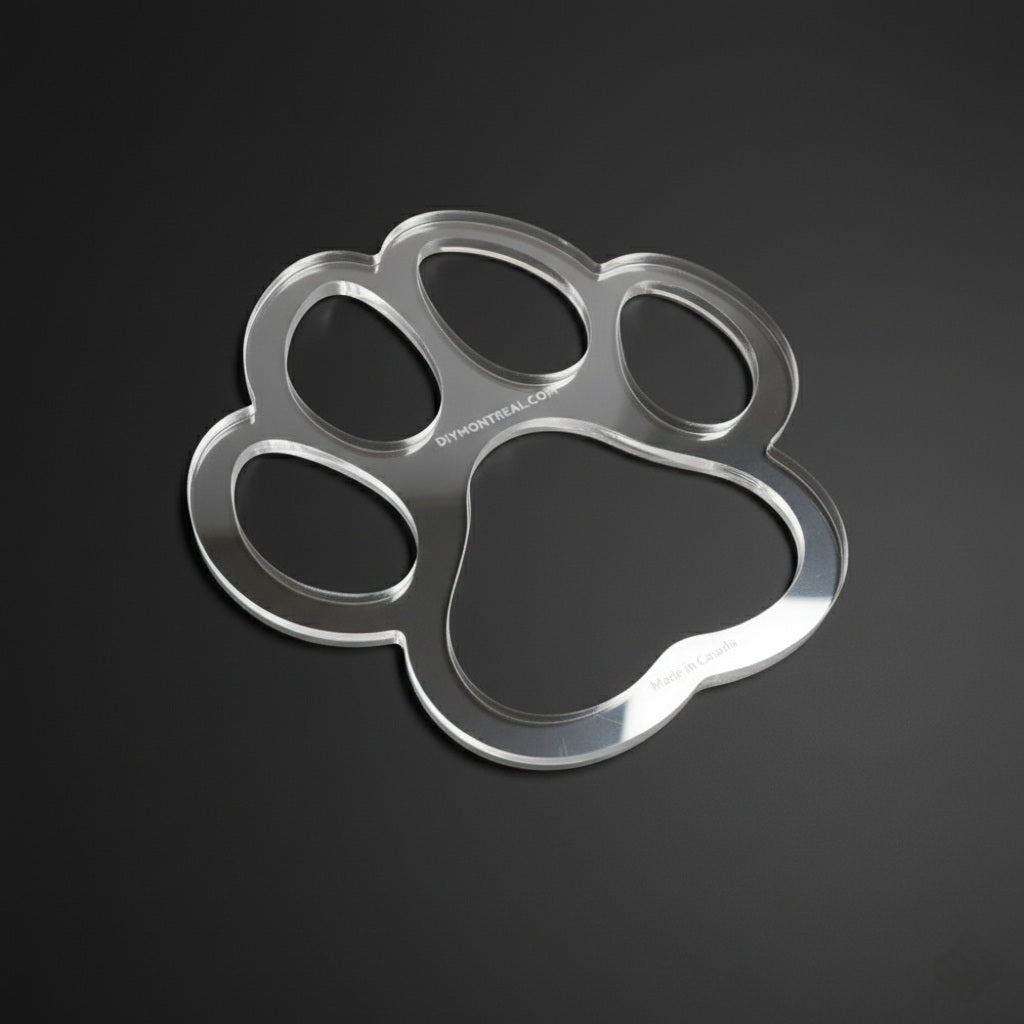 Dog Paw Router Template | Woodworking | Acrylic Router Template