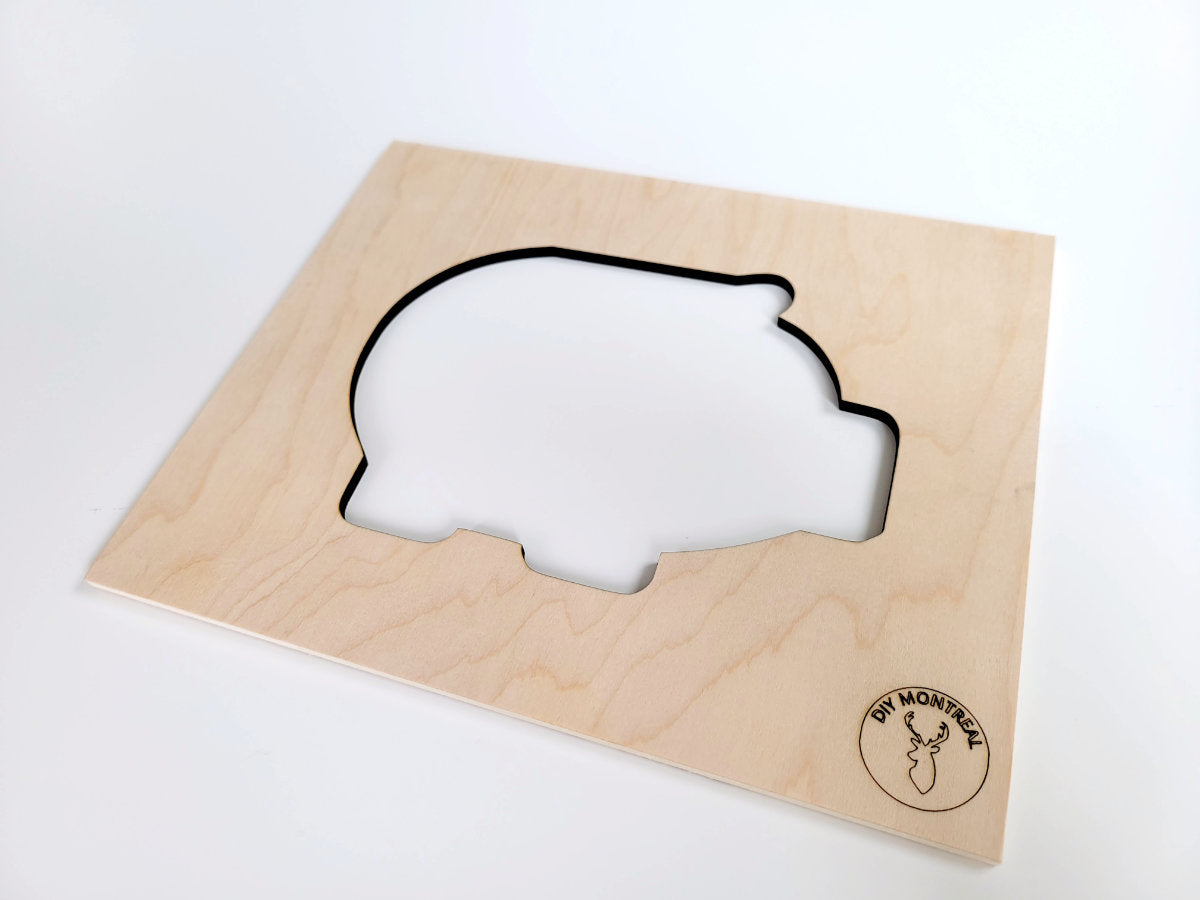 ‘Pig’ Router Inlay Template