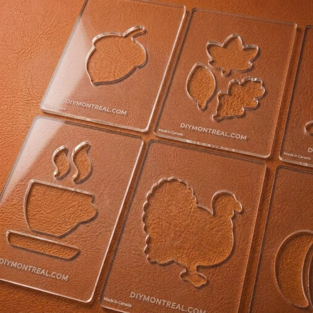 Fall/Thanksgiving Router Templates | Woodworking | Acrylic Router Templates