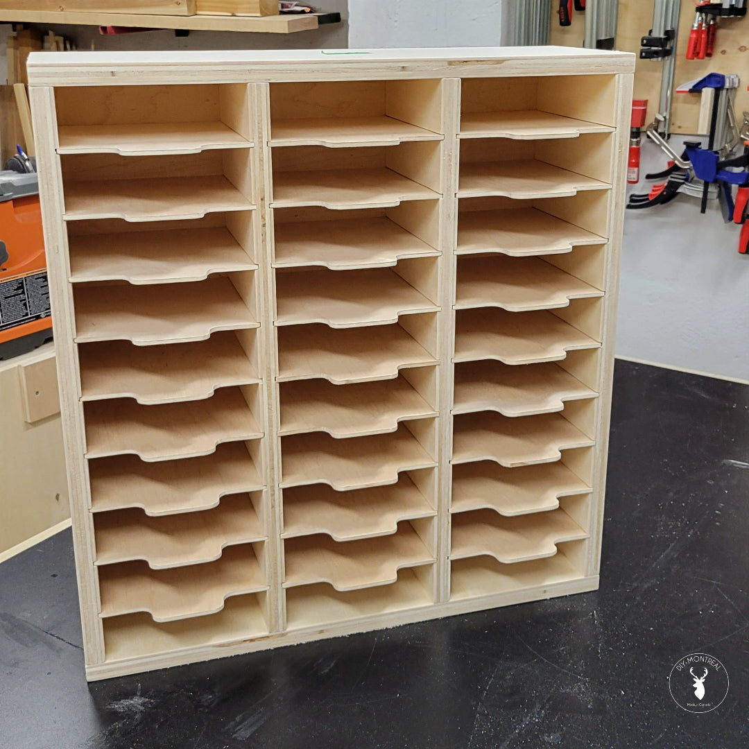 Sandpaper Storage Cabinet | Build Plans