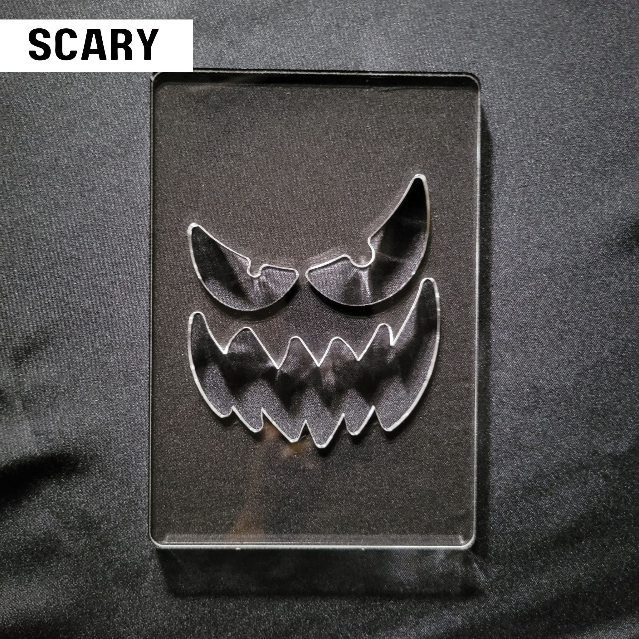 Pupkin Router Template Jack O-lantern Face Templates | Acrylic Router Template | Pumpkin Face ...