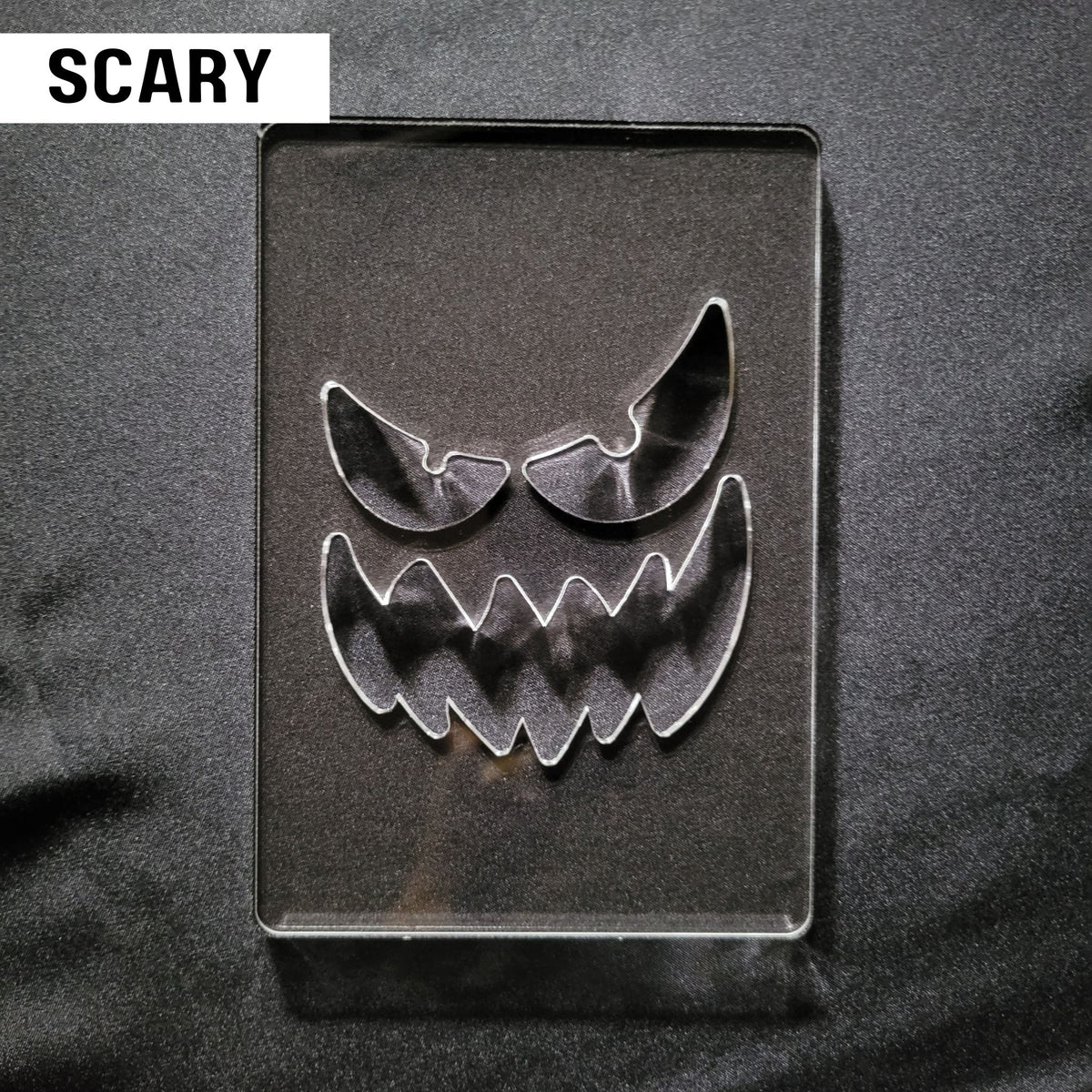 Jack O-lantern Face Templates | Acrylic Router Template | Pumpkin Face ...