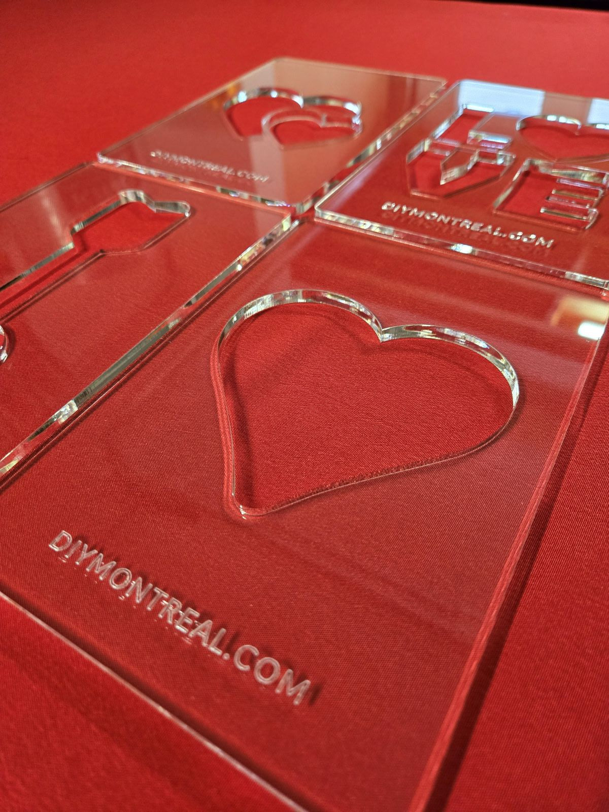 Valentine's Day Templates | Acrylic Router Templates