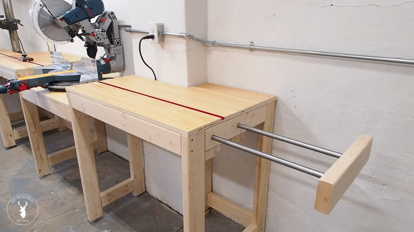 Miter Saw Station | Build Plans