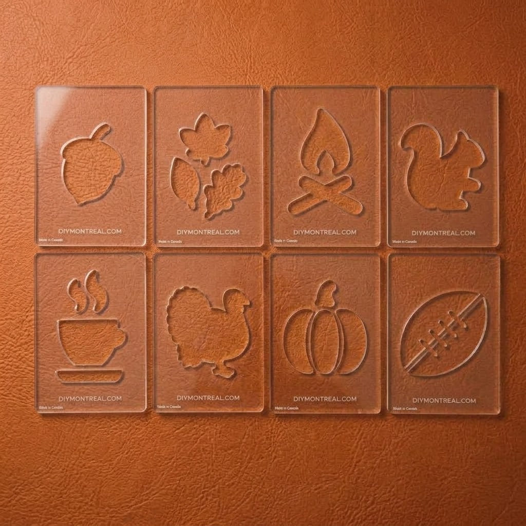 Fall/Thanksgiving Router Templates | Woodworking | Acrylic Router Templates